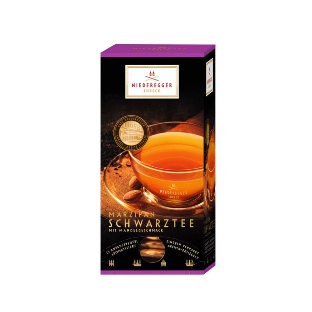 NIEDEREGGER HERBATA MARCEPANOWA EXPRESOWA CZARNA SCHWARZTEE 100G
