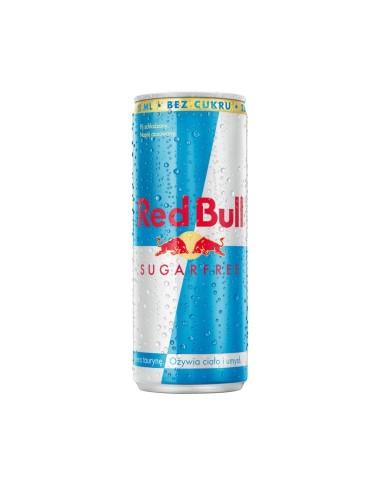RED BULL PUSZKA SUGAR FREE 0,25L