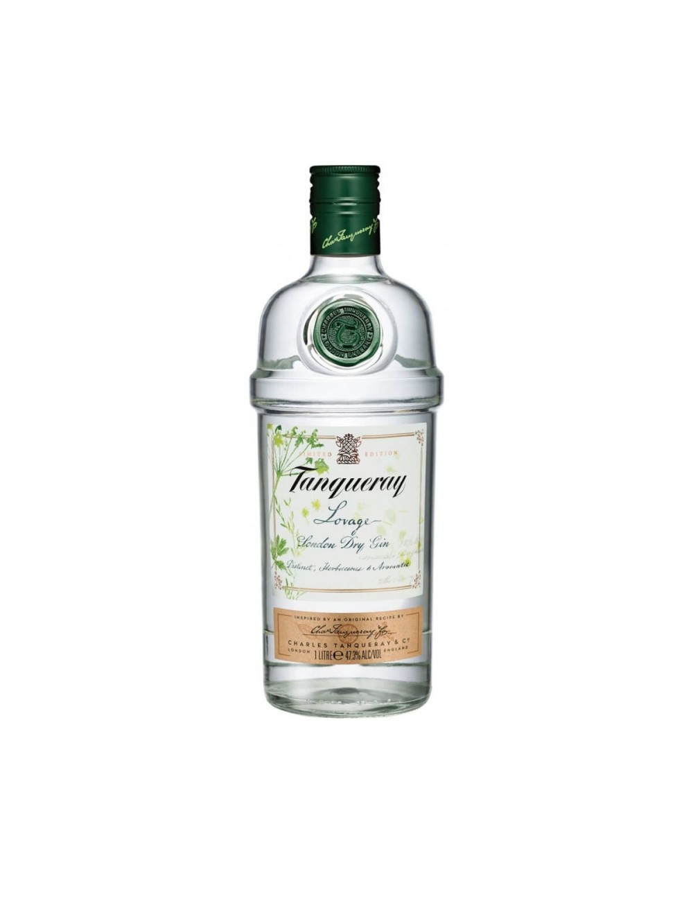 TANQUERAY LOVAGE LONDON DRY GIN 1L 47,3%