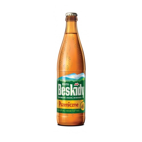 PINTA BESKIDY PSZENICZNE 0,5L 6%