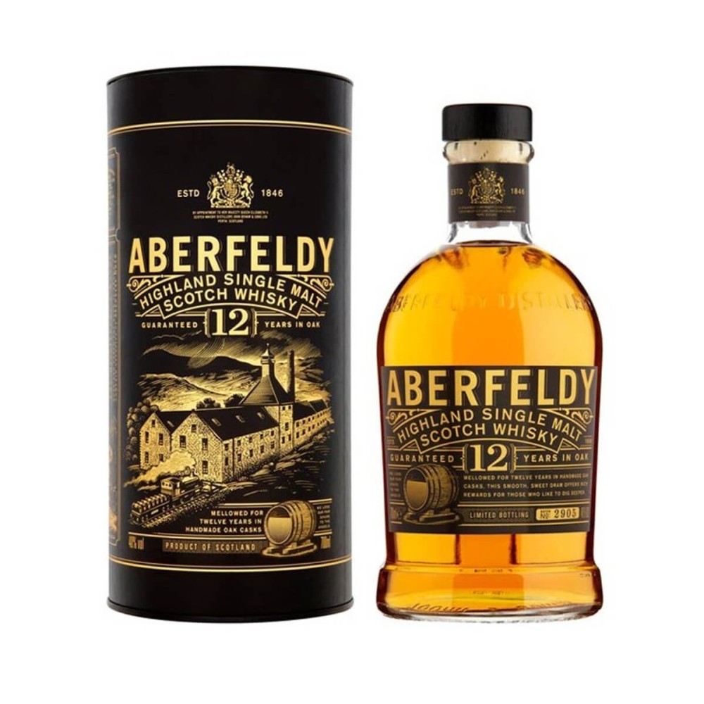 ABERFELDY 12YO WHISKY 0,7L 40%