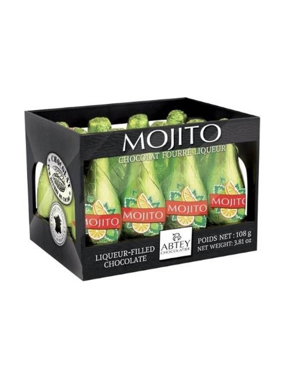 ABTEY MOJITO BLACK CZEKOLADKI Z MOHITO 108G