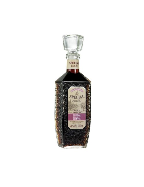 SPECJAŁ PODLASKI SŁODKA ŚLIWKA WÓDKA 0,5L 40%