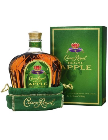 CROWN ROYAL REGAL APPLE WHISKY 1L 35%