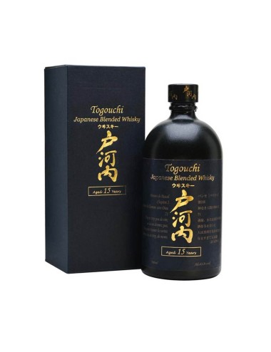 TOGOUCHI 15YO JAPANESE BLENDED WHISKY 0,7L 43,8%