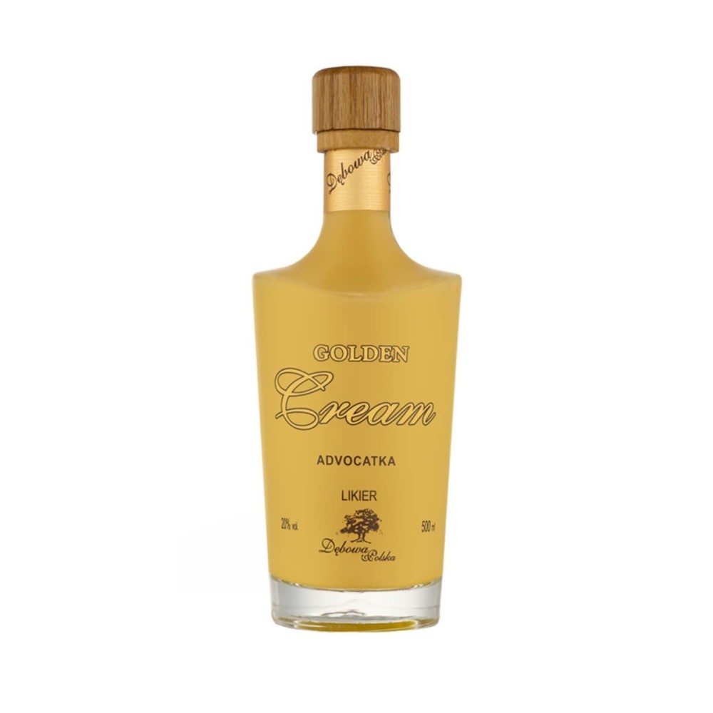 DĘBOWA POLSKA ADVOCATKA GOLDEN CREAM LIKIER 0,7L 20%