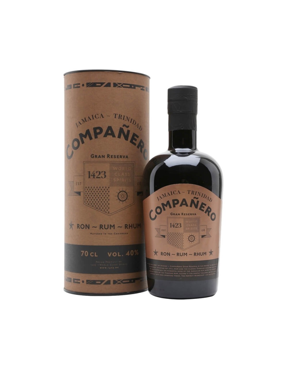 COMPANERO GRAN RESERVA RUM 0,7L 40%