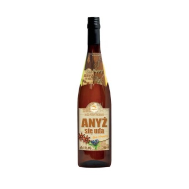 MIÓD PITNY TRÓJNIAK ANYŻ SIĘ UDA 0,75L 13%
