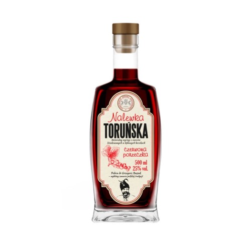 NALEWKA TORUŃSKA CZERWONA PORZECZKA 0,5L 25%
