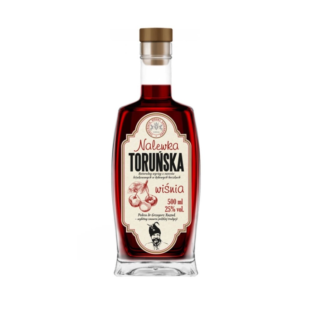 NALEWKA TORUŃSKA WIŚNIA 0,5L 25%