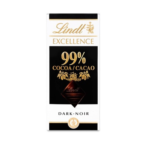 LINDT EXCELLENCE CZEKOLADA GORZKA 99% COCOA 50G