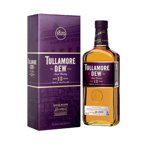 TULLAMORE DEW 12 YO IRISH WHISKEY 0,7L 40%