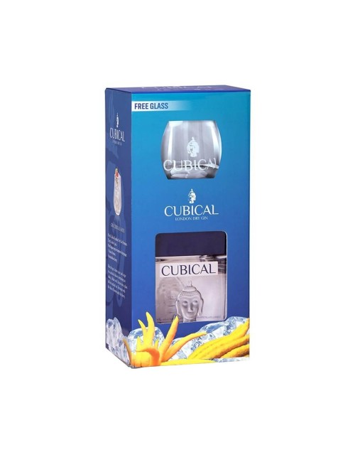CUBICAL PREMIUM GIN 0,7L 40% + SZKŁO 