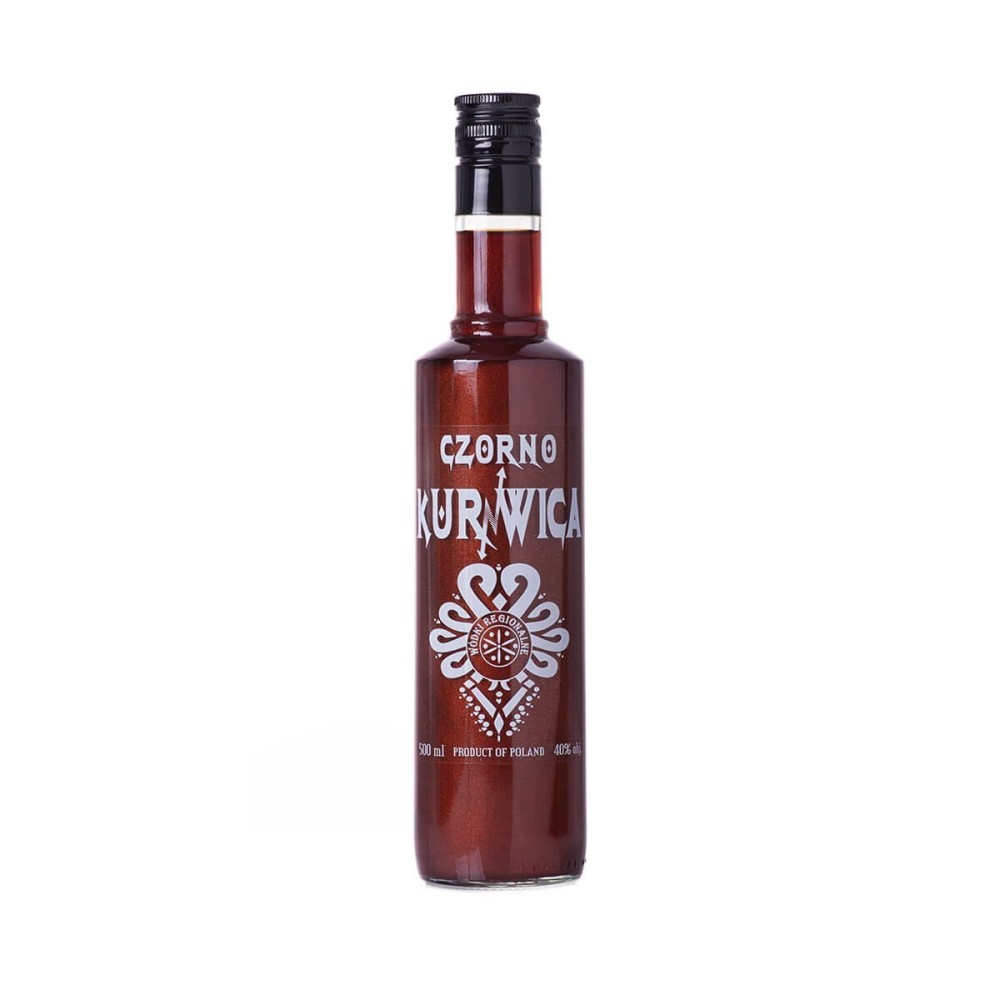 CZORNO KURNWICA RUBIN LIMITED EDITION WÓDKA 0,5L 40%