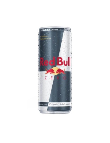 RED BULL PUSZKA ZERO 0,25L