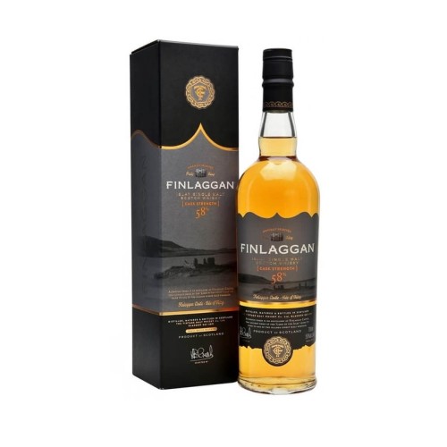 FINLAGGAN CASK STRENGTH WHISKY 0,7L 58%