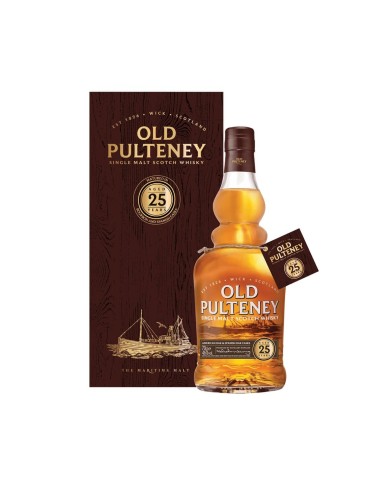 OLD PULTENEY 25YO SINGLE MALT WHISKY 0,7L 46%