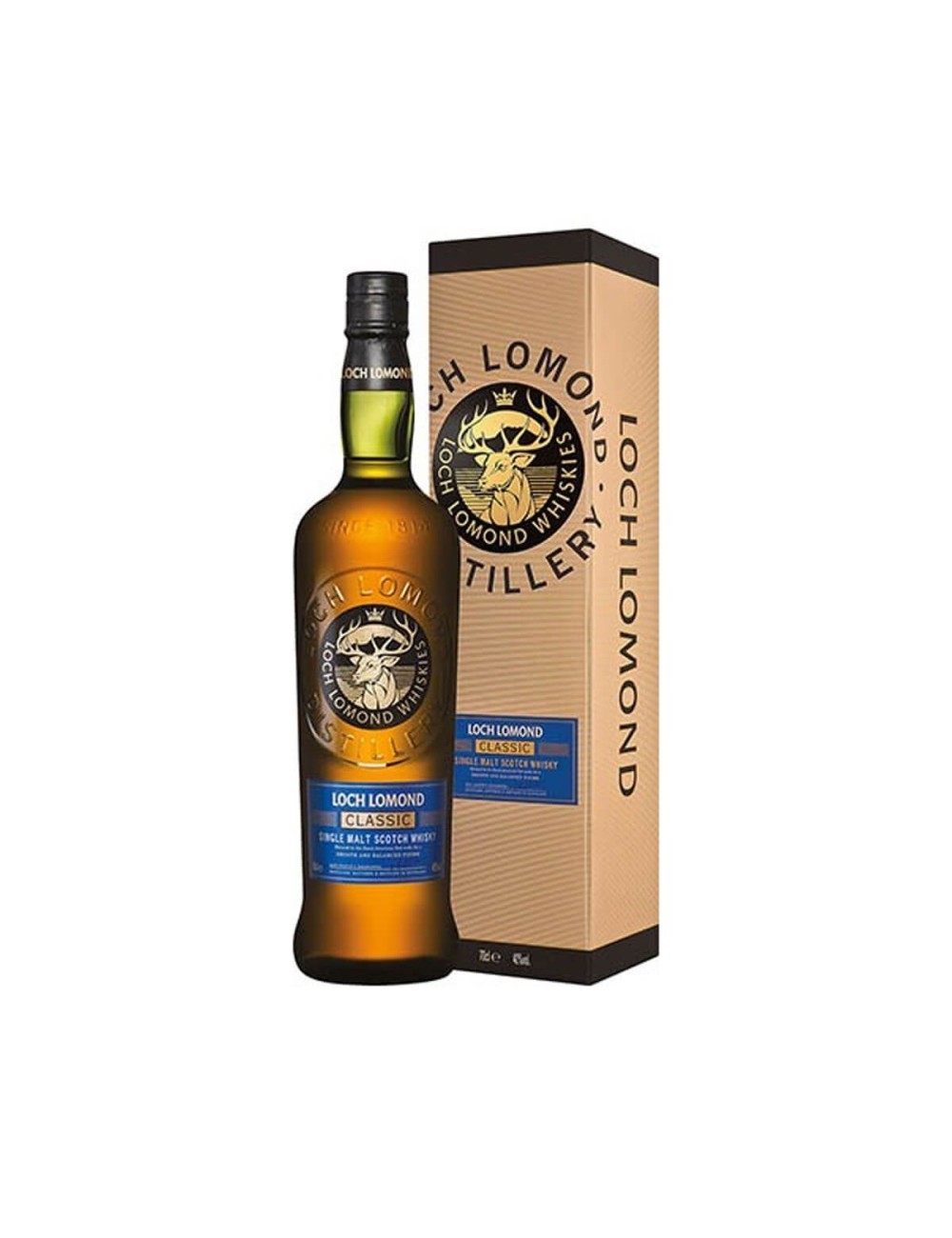 LOCH LOMOND CLASSIC SINGLE MALT WHISKY 0,7L 40%