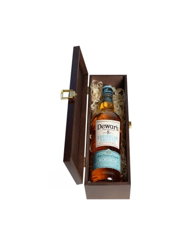DEWAR'S 8YO CARIBBEAN SMOOTH WHISKY 0,7L 40% W SKRZYNCE DREWNIANEJ