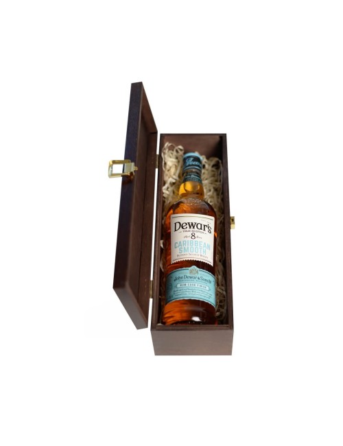 DEWAR'S 8YO CARIBBEAN SMOOTH WHISKY 0,7L 40% W SKRZYNCE DREWNIANEJ