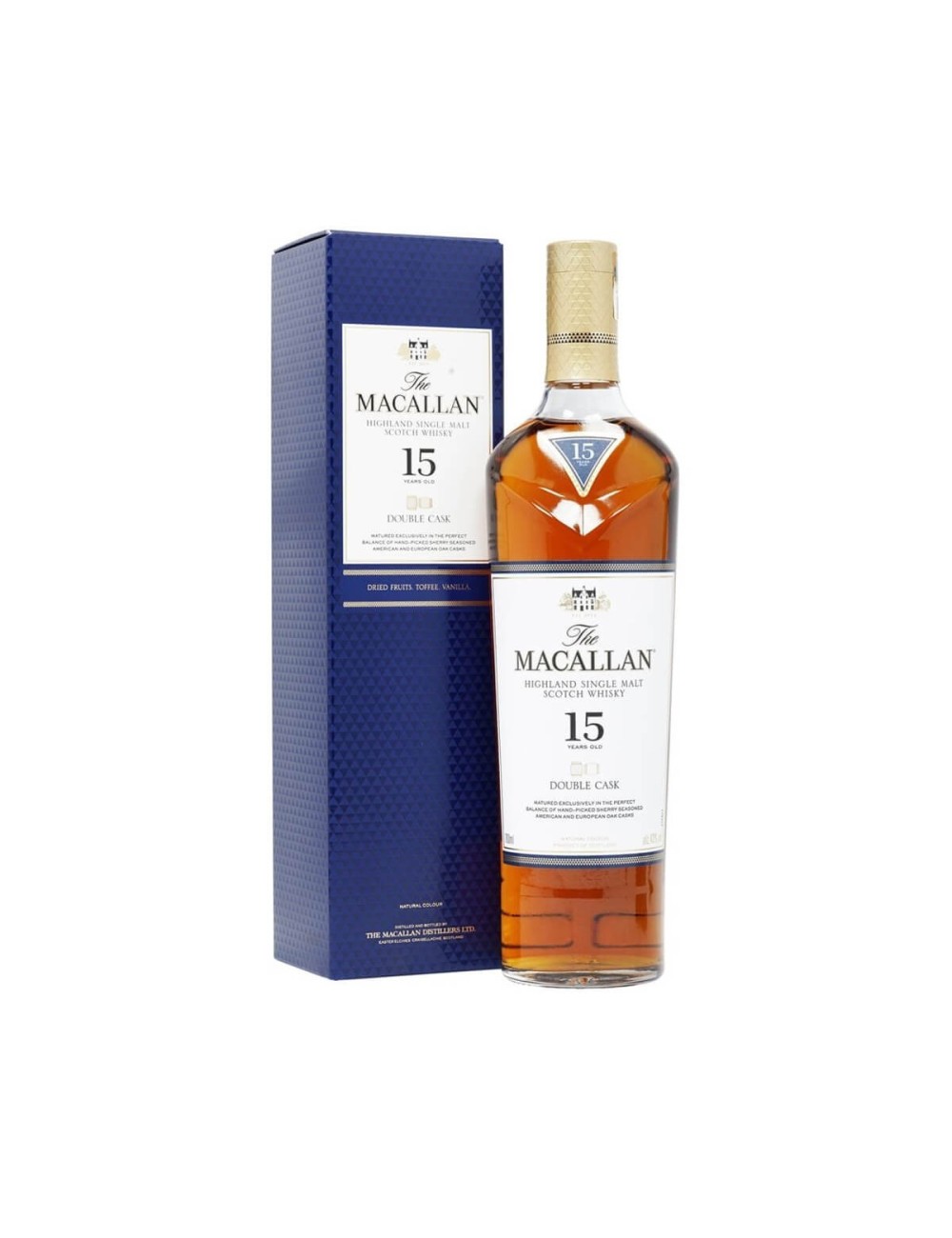 MACALLAN 15YO DOUBLE CASK WHISKY 0,7L 43%