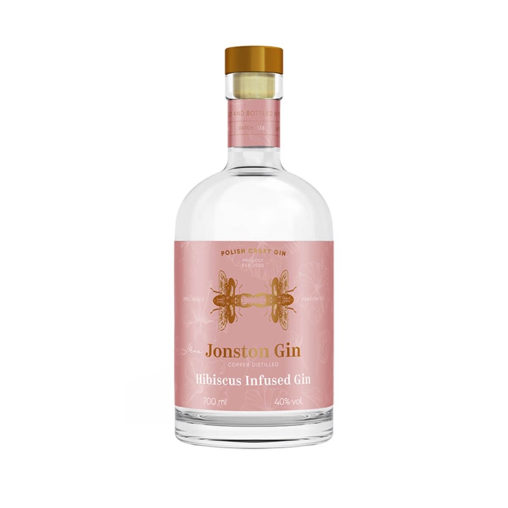 JONSTON HIBISCUS INFUSED GIN 0,7L 40%