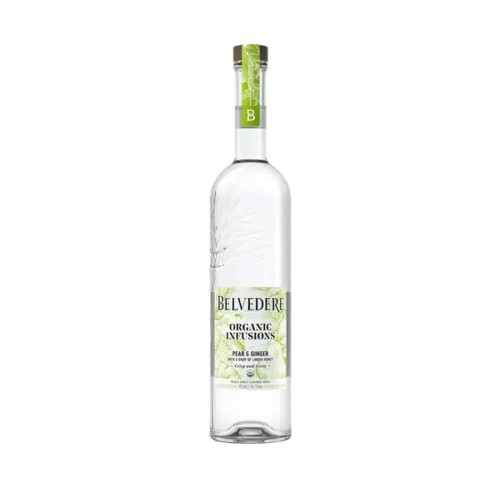 BELVEDERE ORGANIC INFUSIONS PEAR & GINGER VODKA 0,7L 40%