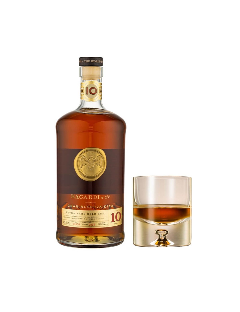 BACARDI 10YO GRAN RESERVA DIEZ RUM 0,7L 40%