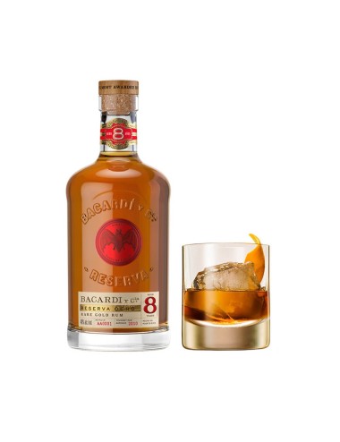 BACARDI RESERVA OCHO 8YO RUM 0,7L 40%