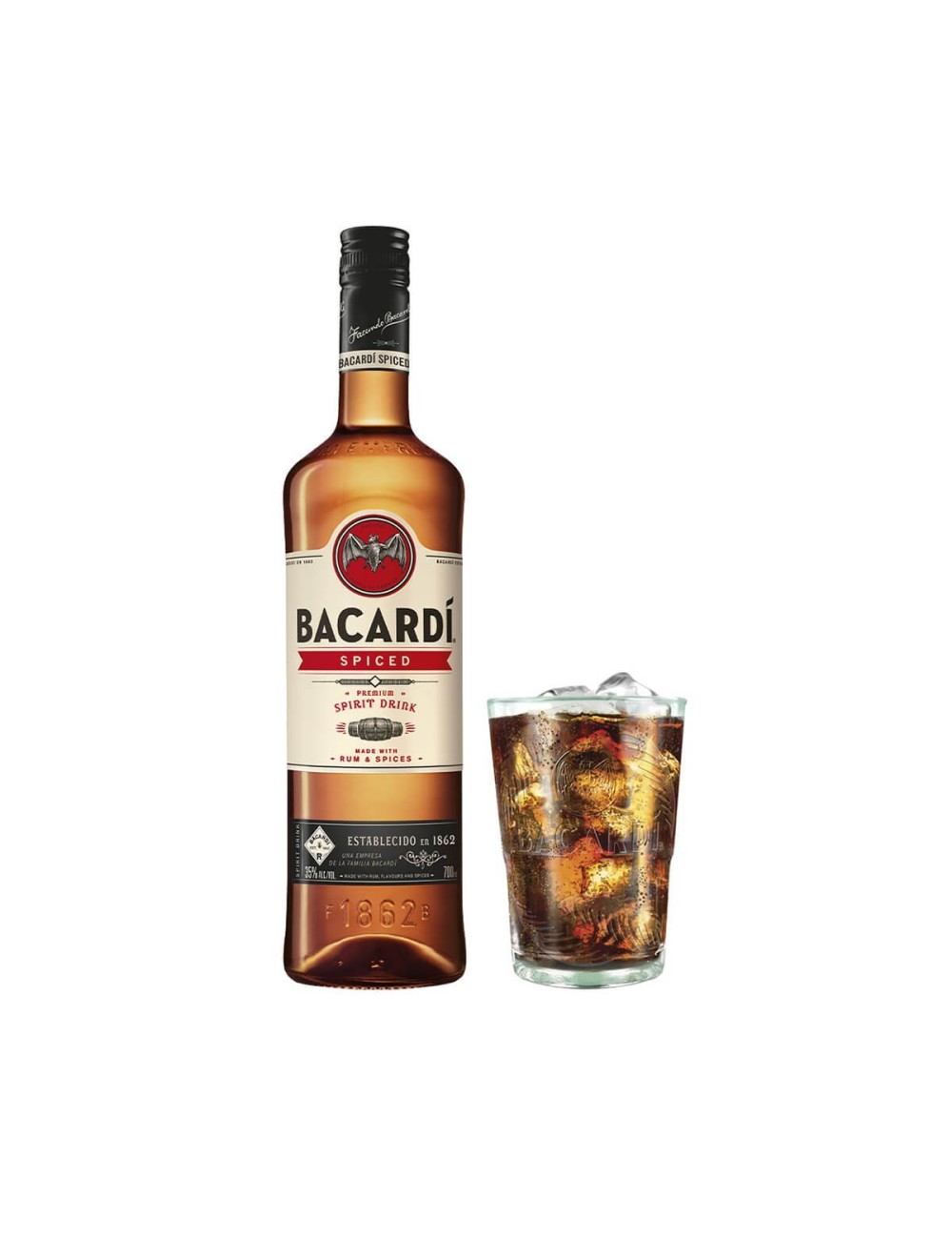 BACARDI SPICED RUM 0,7L 35%