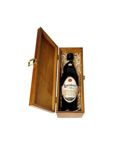 LEGENDARIO ELIXIR DE CUBA RUM 0,7L 34% W SKRZYNCE DREWNIANEJ