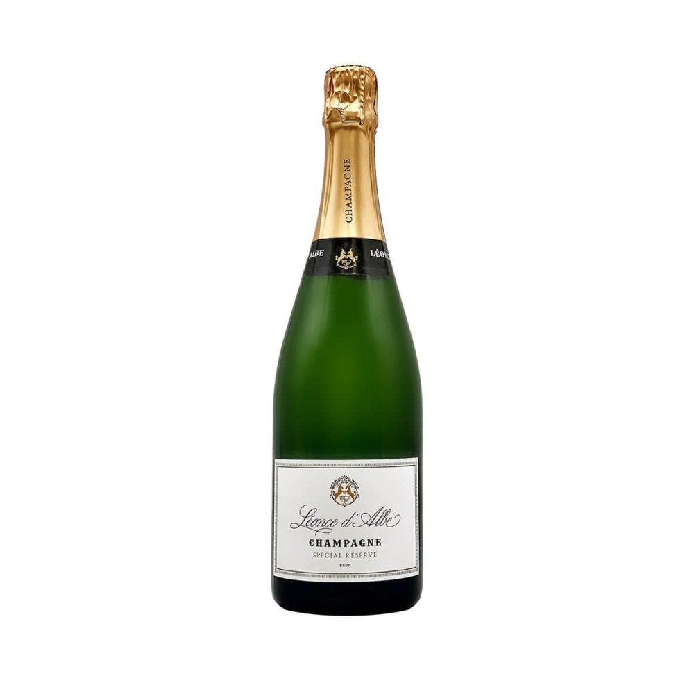 SZAMPAN LEONCE D’ALBE SPÉCIAL RÉSERVE BRUT 0,75L 12%