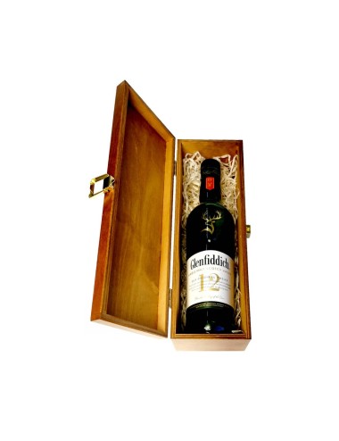 GLENFIDDICH 12YO WHISKY 0,7L 40% W SKRZYNCE DREWNIANEJ