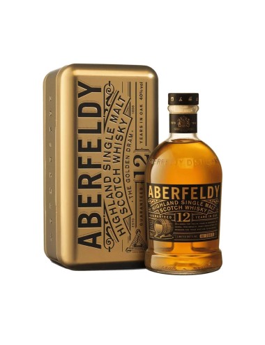 ABERFELDY 12YO THE GOLDEN DRAM WHISKY 0,7L 40%
