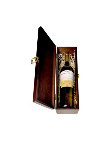 GEORGIAN VALLEYS TSINANDALI 0,75L W SKRZYNCE DREWNIANEJ
