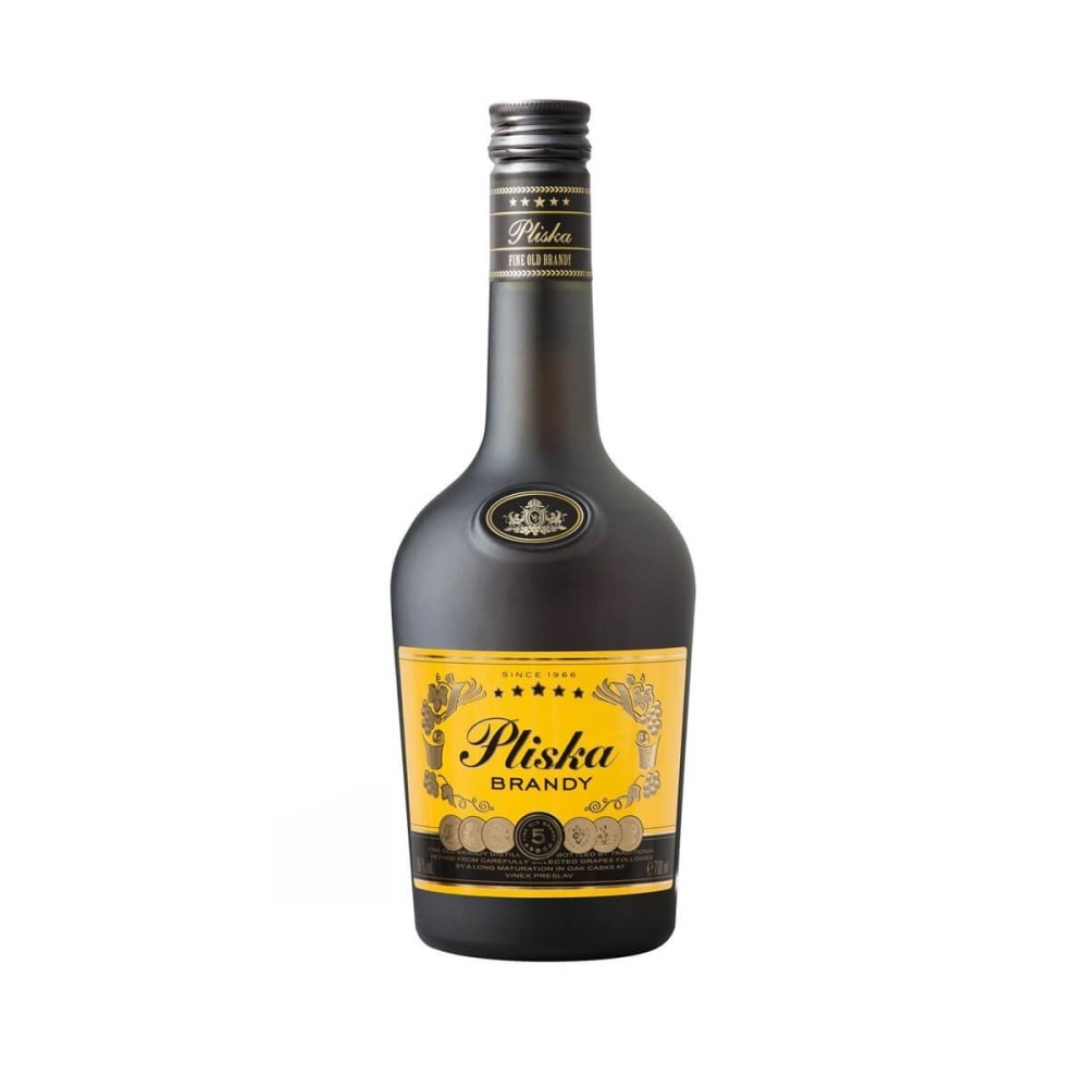 PLISKA 5YO BRANDY 0,5L 36%