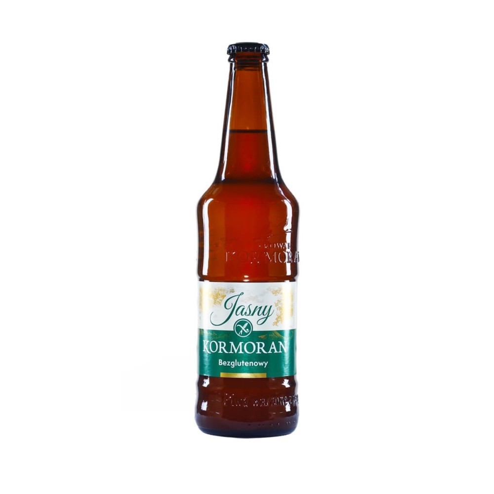 KORMORAN JASNY BEZGLUTENOWY 0,5L 4,9%