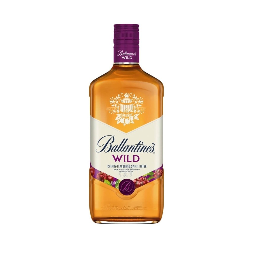 BALLANTINE'S WILD CHERRY WHISKY 0,7L 30%