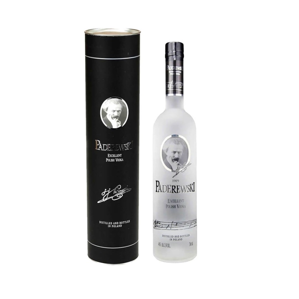 PADEREWSKI WÓDKA + TUBA 0,7L 40%