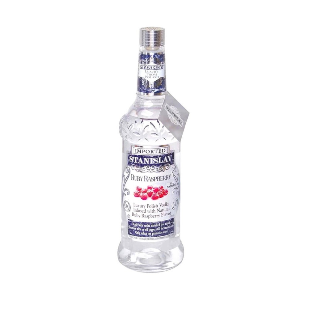 STANISLAV RUBY RASPBERRY VODKA 0,7L 37,5%