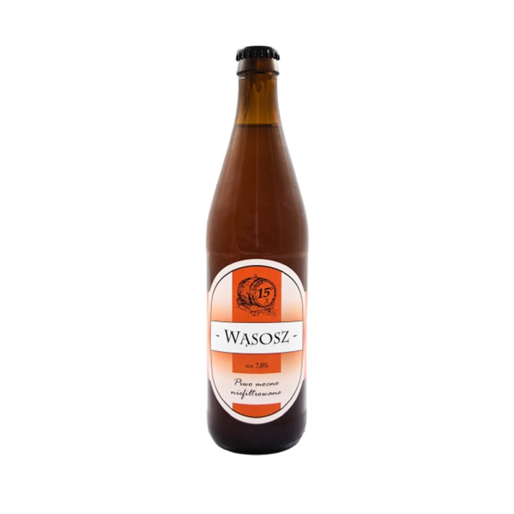 WĄSOSZ MOCNE NIEFILTROWANE 0,5L 7,1%