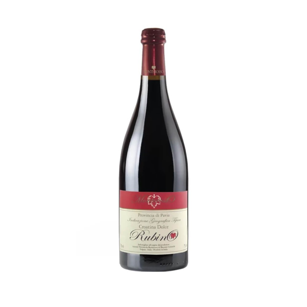 MONTEROSSO RUBINO CROATINA DOLCE 0,75L 7,5%