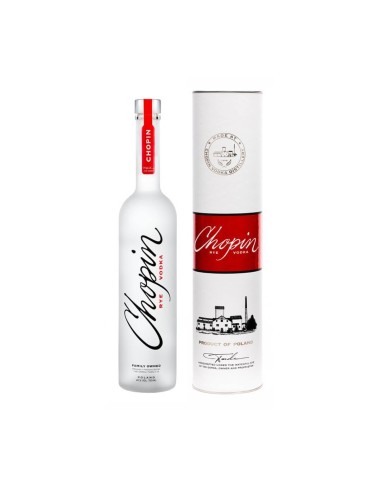 CHOPIN RYE VODKA 0,7L 40% + TUBA