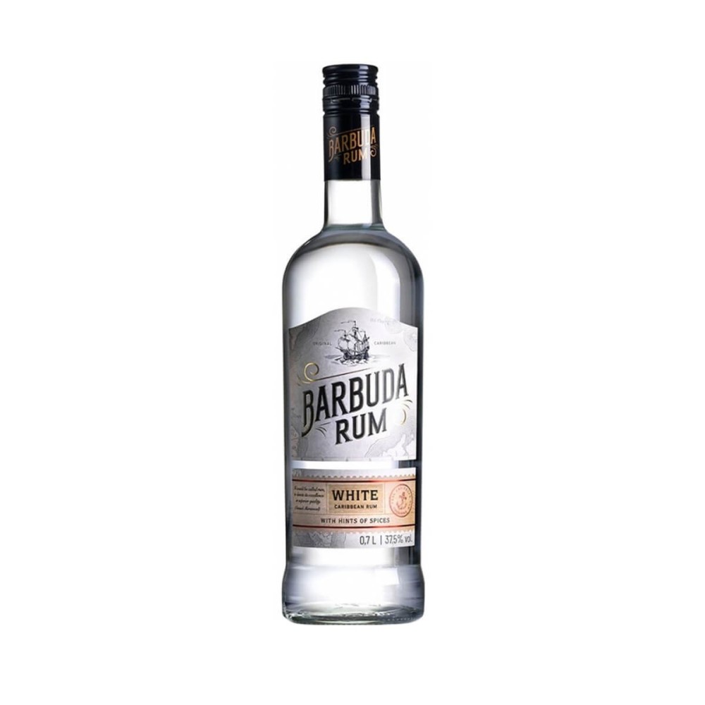 BARBUDA WHITE RUM 0,7L 37,5%
