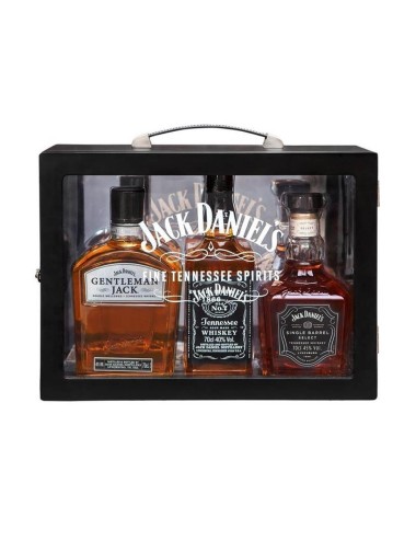 JACK DANIEL'S FAMILY BOX WHISKEY 3x0,7L 40%