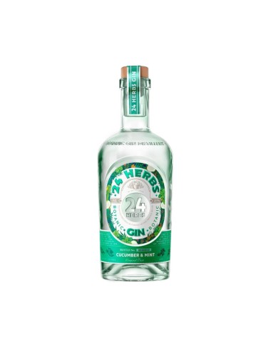 24 HERBS CUCUMBER & MINT GIN 0,7L 40%