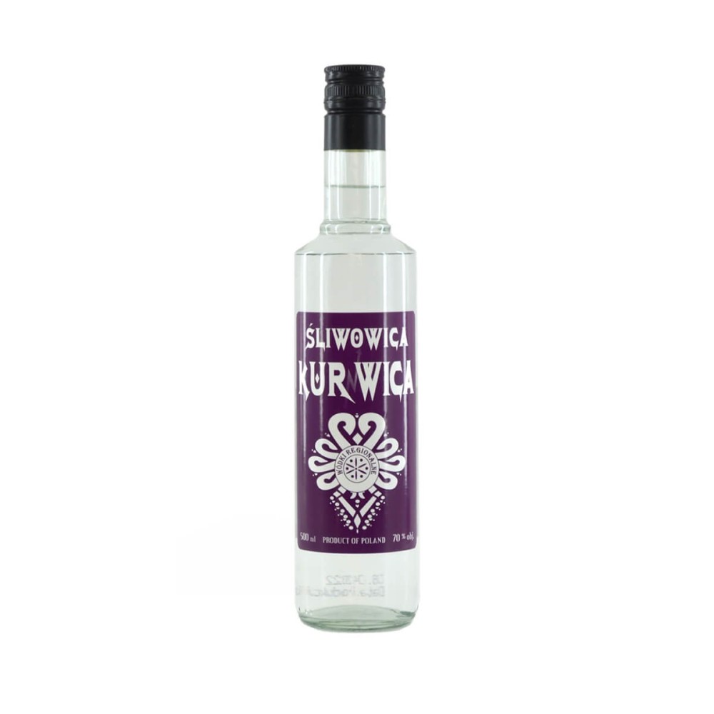ŚLIWOWICA KURNWICA WÓDKA 0,5L 70%