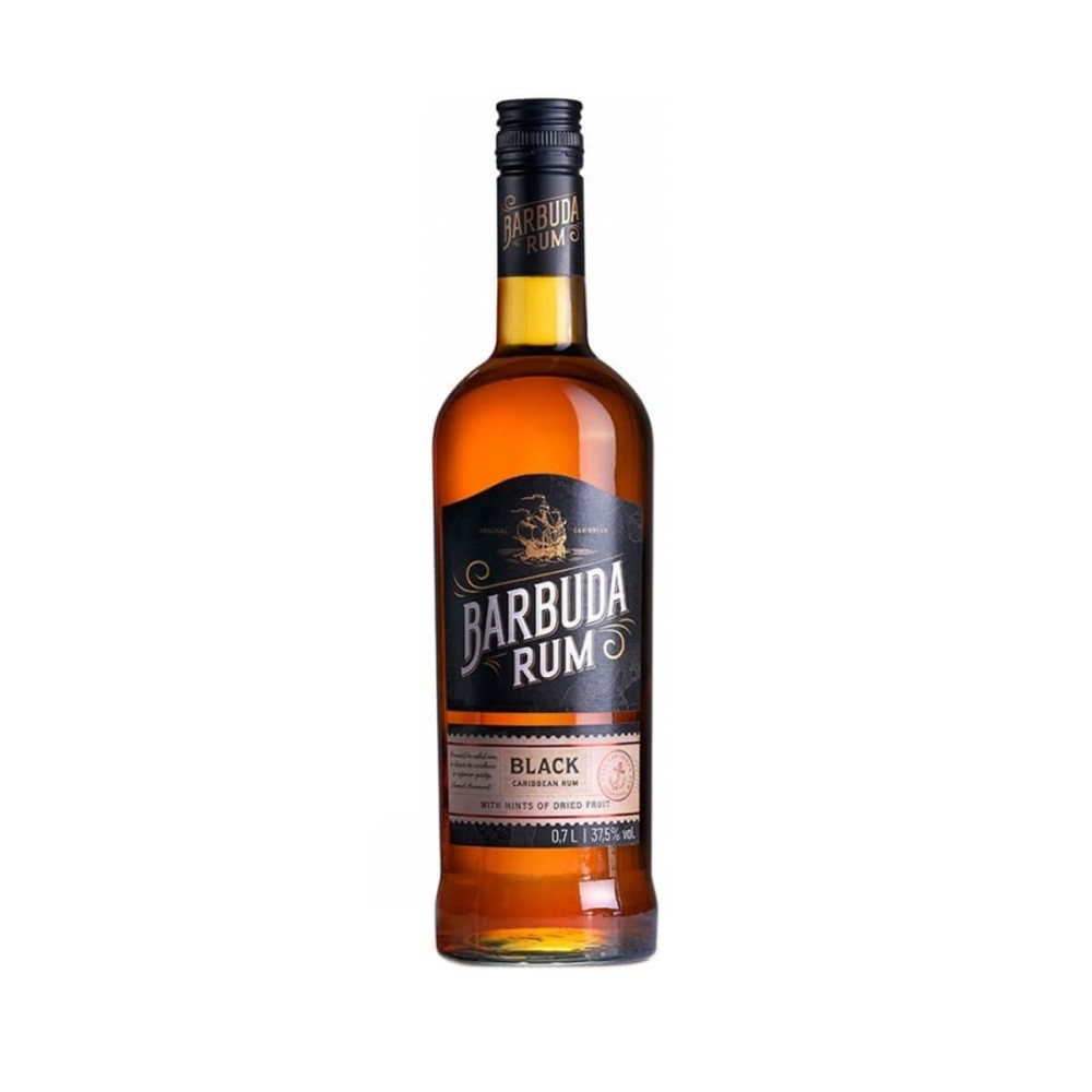 BARBUDA BLACK RUM 0,7L 37,5%