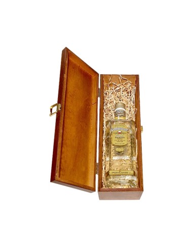 GOLDWASSER ORIGINAL DANZIGER LIKIER ZIOŁOWY 0,5L 40% W SKRZYNCE DREWNIANEJ