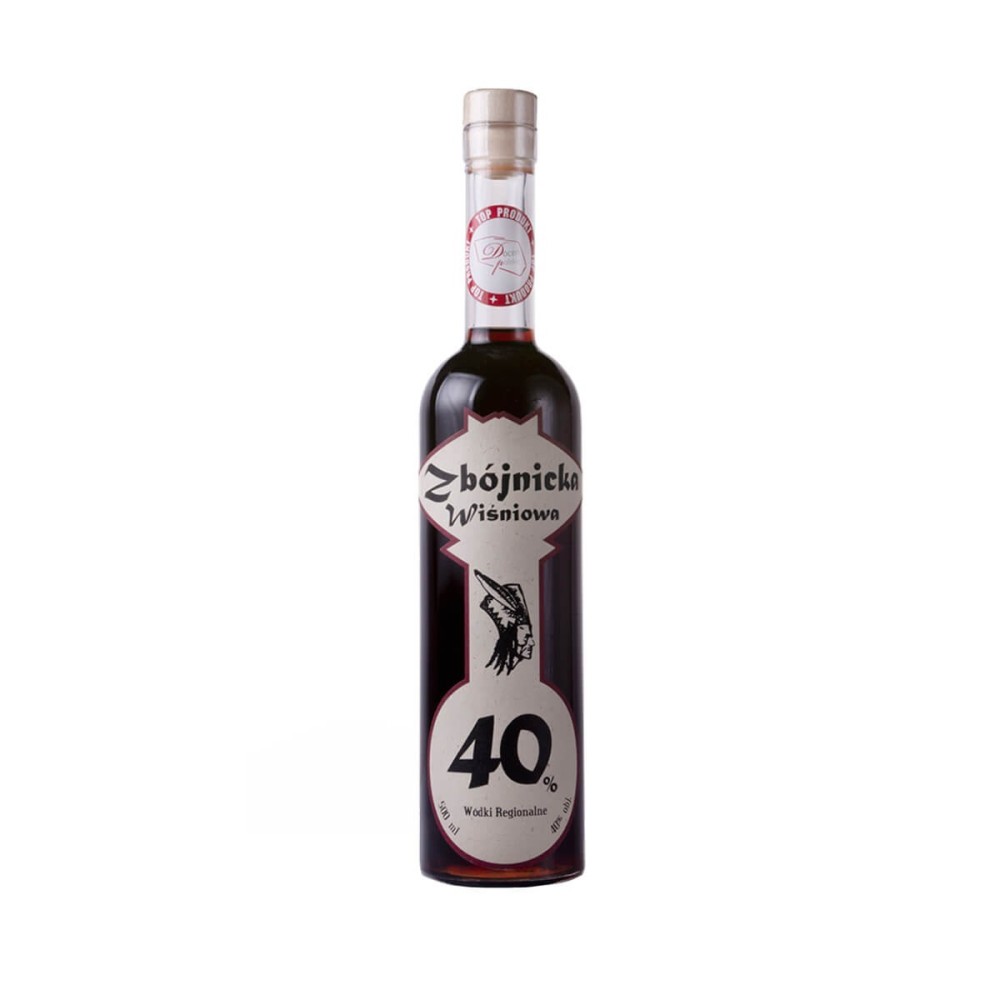 WIŚNIOWA ZBÓJNICKA WÓDKA 0,5L 40%